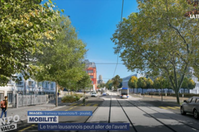 Le tram lausannois peut aller de l&rsquo;avant